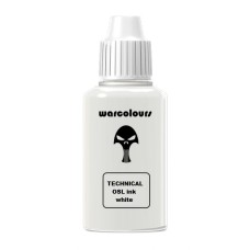 warcolours OSL white acrylic ink - 35ml